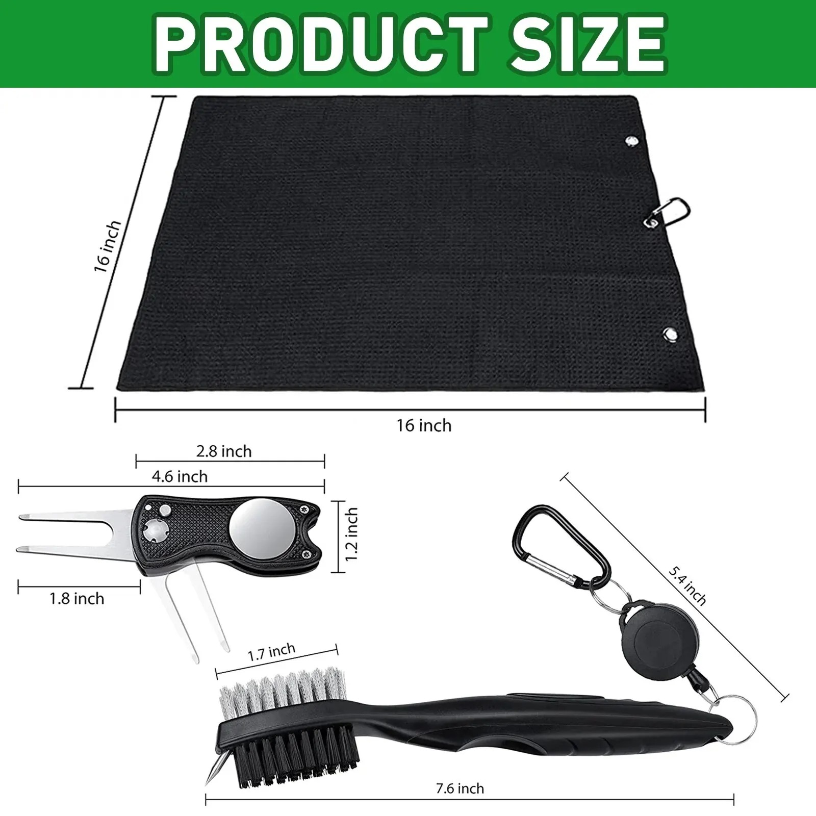 ชุดแปรงทำความสะอาดไม้กอล์ฟและผ - Golf Equipment Set บทวิจารณ์และราคา