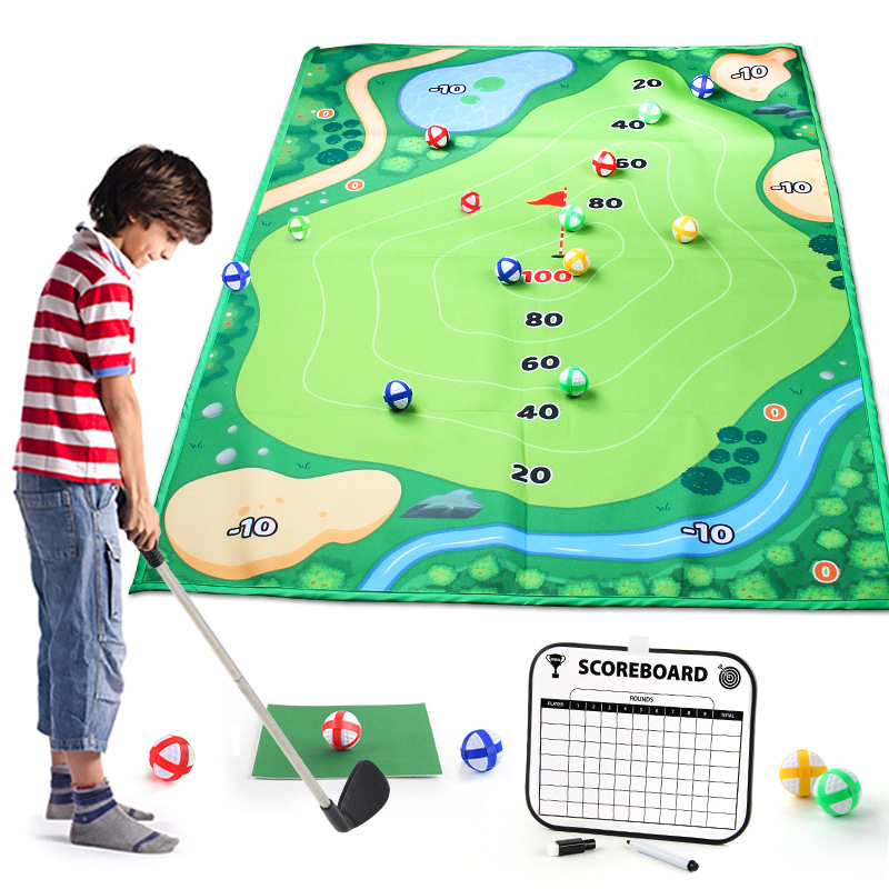 เสื่อเกมกอล์ฟ, ชุดของเล่นเด็ก, - Golf Equipment Set บทวิจารณ์และราคา